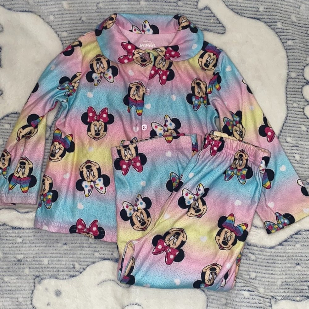 Kids Minnie Mouse Pajama Set